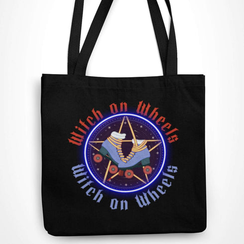 Witches on Wheels Roller Skate Tote Bag